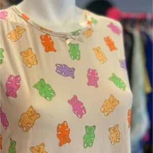 Metallic Gummy Bear Night Gown